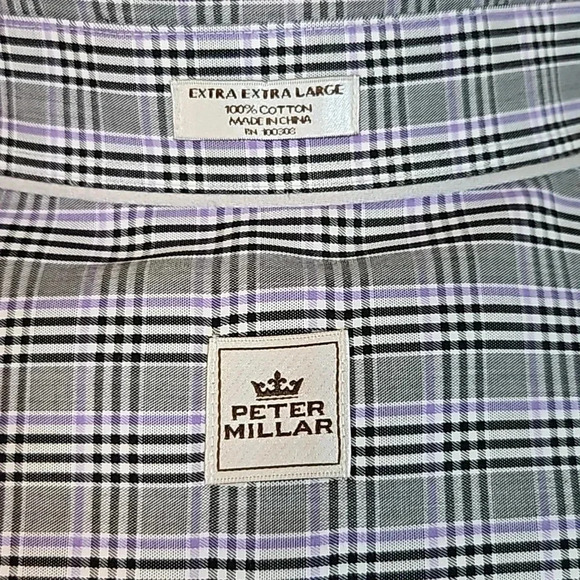 Peter Millar Long Sleeve Button Down Shirt XXL - Picture 4 of 4